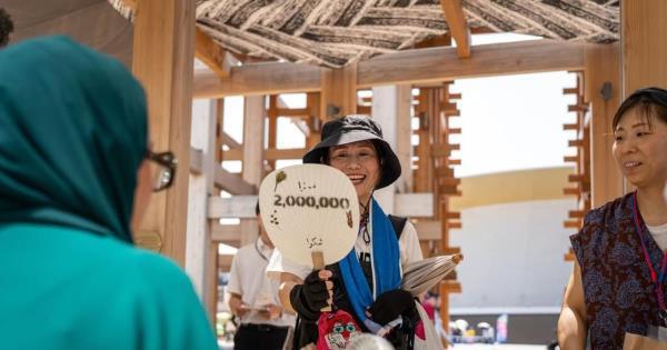 2025年大阪世博会阿联酋馆迎来第200万名访客