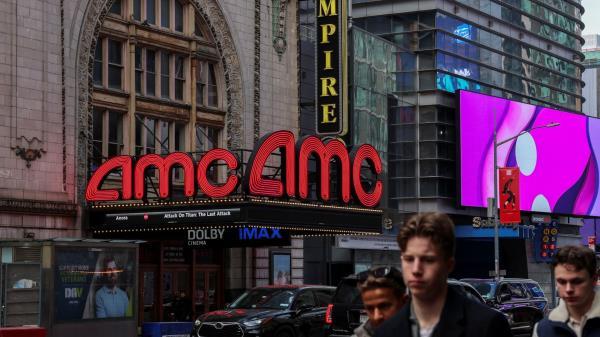 AMC股价大涨 影院连锁亏损收窄  第1张