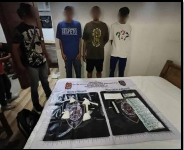 塔吉格市查获价值136万比索的冰毒 警方逮捕3名嫌疑人  第1张