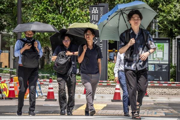 东京连续35度以上高温天数创纪录达10天  第1张