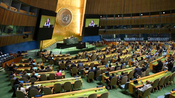 联合国大会高票通过决议：力挺巴以“两国方案”，和平曙光再现！