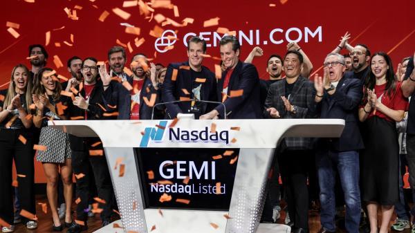 Gemini纳斯达克首秀暴涨14%！双子星交易所引爆加密市场新热潮
